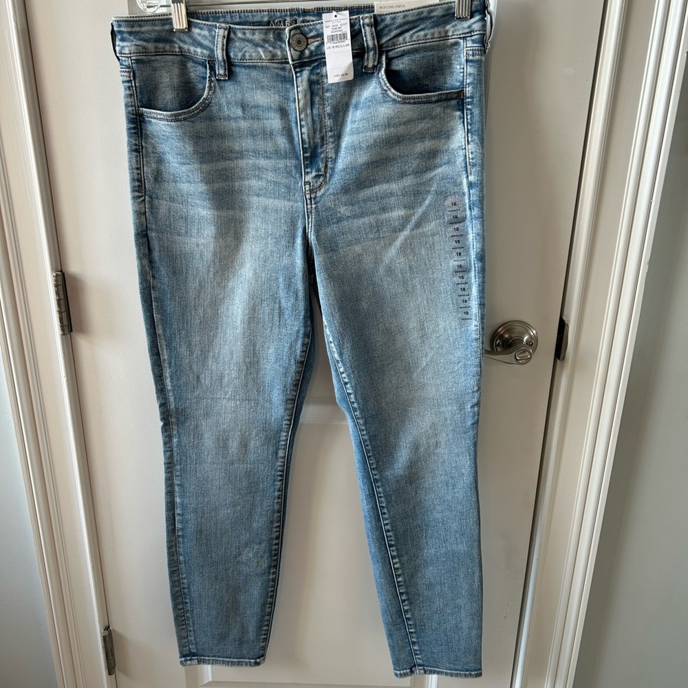 Classic Blue Women's American Eagle Jeans